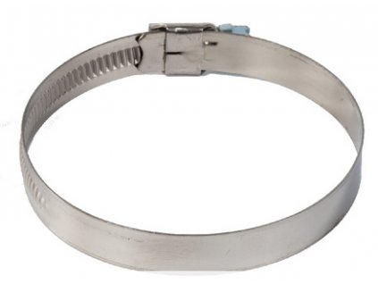 Hose clamp  150-170/12 W2 (stainless steel tape and lock AISI 340, zinc screw), GeTech G150