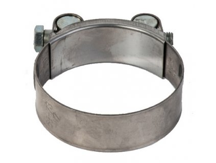 Hose clamp  maxillary ROBUST 080-085/24 W2 (stainless steel tape AISI 430, galvanized lock), GeTech C080