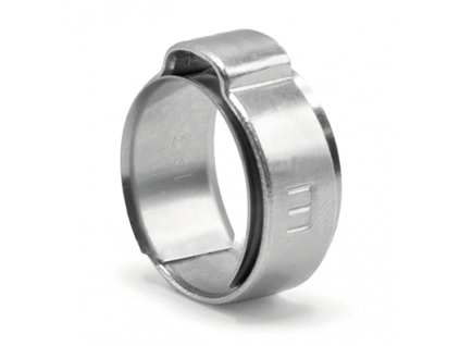 Stainless Steel One Ear Clip with stainless inner ring