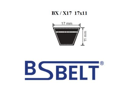 BX X17 BS belt
