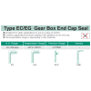 End cap 150 x 15 EC NBR, NAK