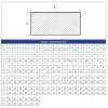 Rectangular profile, 20 x 30mm, material Silicone microporous