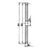 Sprocket disc 06 B-1 / 8 teeth, material steel