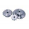 Sprocket disc 10 B-1 / 8 teeth, material steel