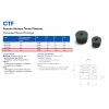 fortective end of the pipe through polyethylene black A3CTF, for diameter 40mm, GeTech A3CTF40