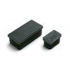 Rectangular tube end cap polyethylene black A3PAR, 40mm x 80mm, GeTech A3PAR4080