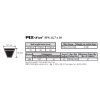 V-belt SPA 12,7 x 2107 Lw, 2125 La, PIX