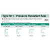 Oil seal – pressure 30 x 52 x 6 VIAY (SCN-PL FKM), NAK