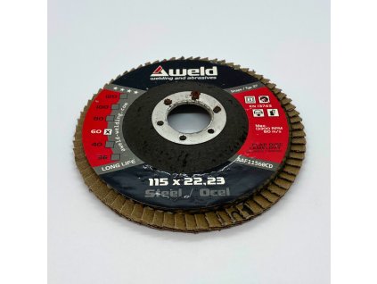 10 ks LAMELOVÝ KOTOUČ AWELD FD 115/60 - KORUND, OCEL
