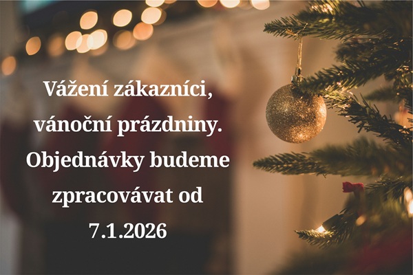 Vážení zákazníci, vánoční prázdniny.