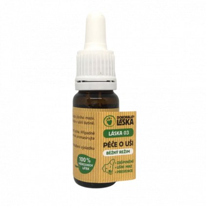 Láska 03 péče o uši - běžný režim (hodnota 30ml)