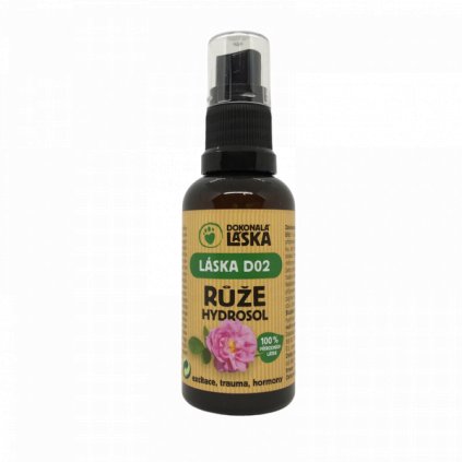 Láska d02 růže hydrosol (hodnota 200ml)