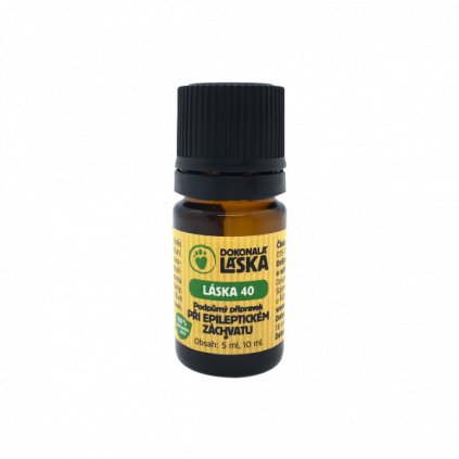 Láska 40 - podpora při záchvatu (hodnota 10ml (200 kapek))