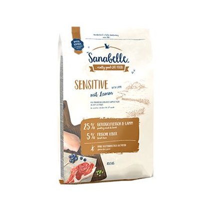 Bosch cat sanabelle sensitive jehněčí s rýží (hodnota 400g)