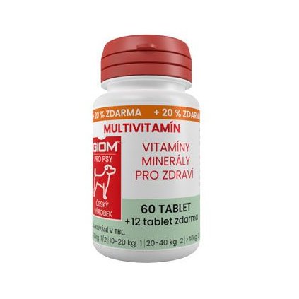 31416 1 giom pes multivitamin 60 tbl 20 zdarma