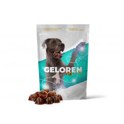 Geloren Dog L-XL 420g (60tbl), kloubní výživa pro psy