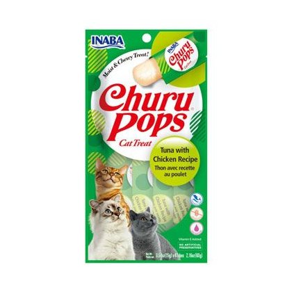 33951 churu cat pops tuna with chicken 4x15g