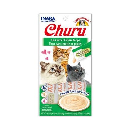 33969 churu cat puree tuna with chicken 4x14g