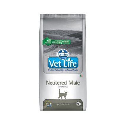 Vet Life Natural CAT Neutered Male (VARIANT 5kg)