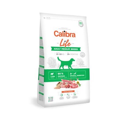 Calibra Dog Life Adult Medium Breed Lamb (VARIANT 12kg)