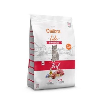 Calibra Cat Life Sterilised Beef (VARIANT 6kg)