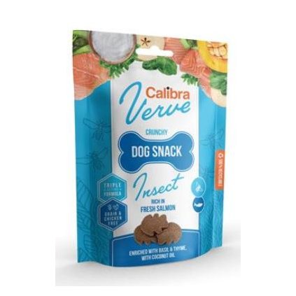 Calibra Dog Verve Crunchy Snack Insect&Salmon 150g