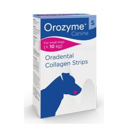 Orozyme plátky žvýkací pro psy S do 10kg 224g