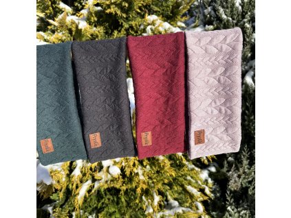 Rovná zimní čelenka