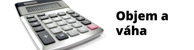 Výpočet objemu - množství licí pryskyřice