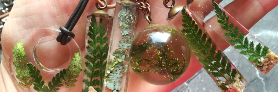 Šperky z pryskyřice od Míši