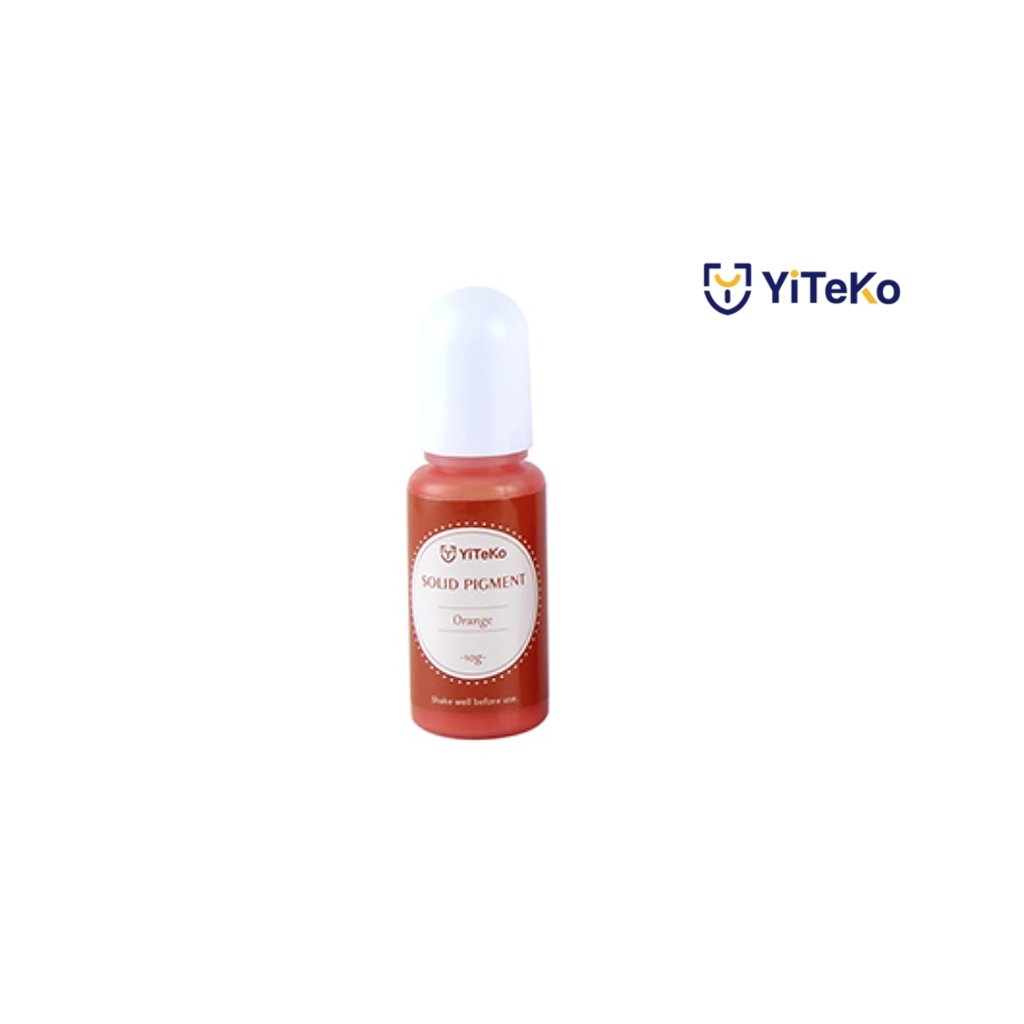 Tekutý pigment solid color YiTeKo Orange 03 10ml