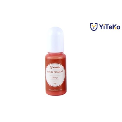 Tekutý pigment solid color YiTeKo Orange 03 10ml
