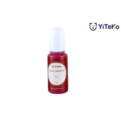 Tekutý pigment solid color YiTeKo Rose 07 10ml