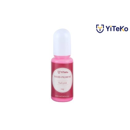 Tekutý pigment solid color YiTeKo Dark pink 02 10ml