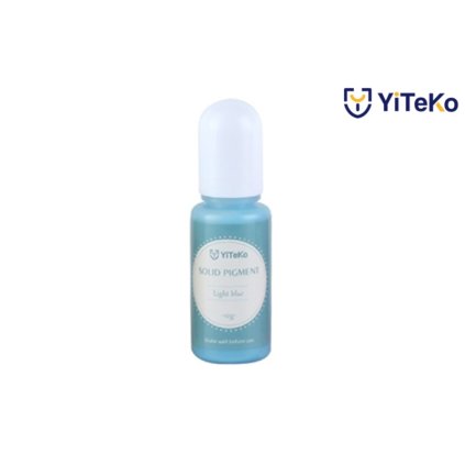 Tekutý pigment solid color YiTeKo Light blue 13 10ml