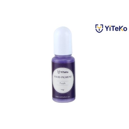 Tekutý pigment solid color YiTeKo Purple 16 10ml