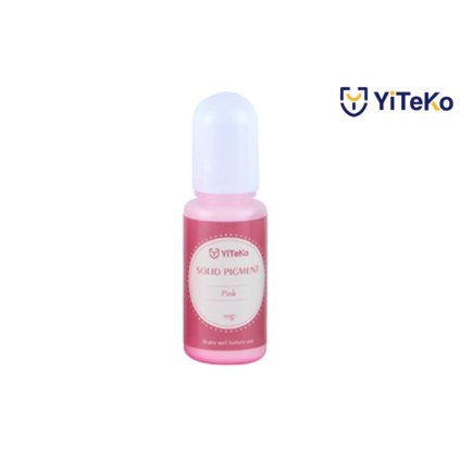 Tekutý pigment solid color YiTeKo Pink 01 10ml