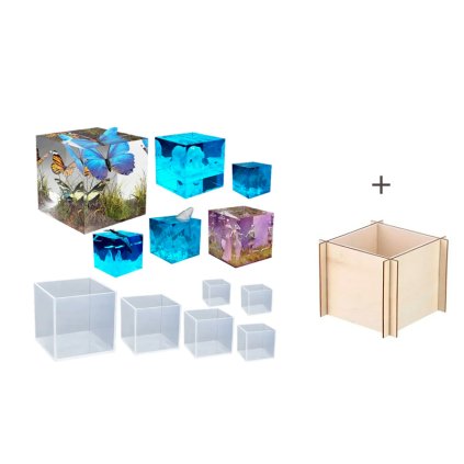 Silikonová forma Krychle 75x75x75mm