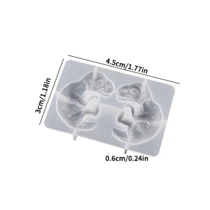 Silikonová forma 419-5 Dinosaurus 02 30x45mm