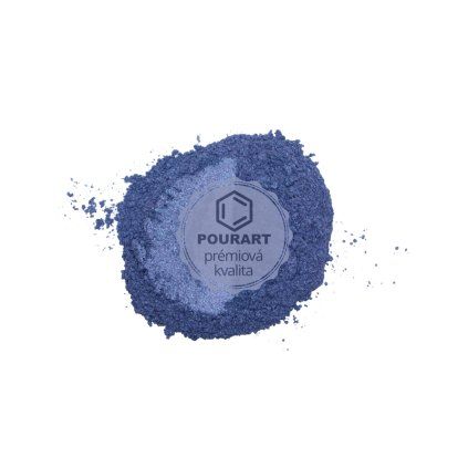 26622 metalicky prasek dk4984 solid iris blue 10g