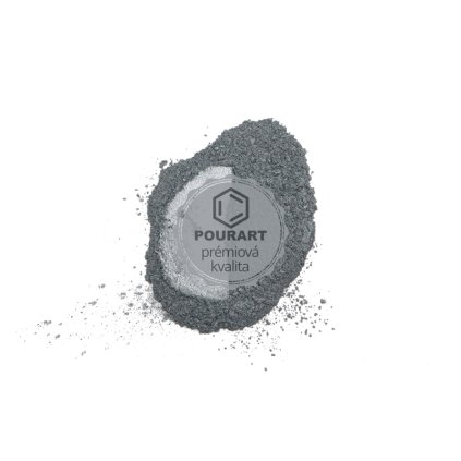 Metalický prášek DKTK002 Solid Elephant Silvery Grey 10g