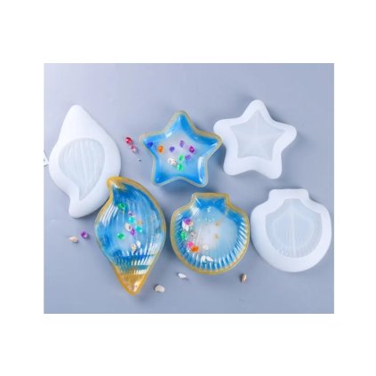 Silikonová forma 1210-7 Miska Hvězda 155x155mm