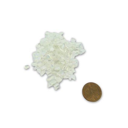 tromlovaná skleněná drť