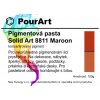 17882 pigmentova pasta solid art 8811 maroon 100g