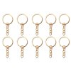 Klíčenka zlatá 0073 25mm 10ks