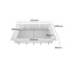 Silikonová forma 721-2 Dekorace Kvádr 342x240mm