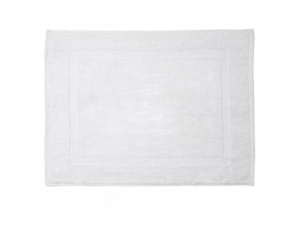 Luxusní hotelová předložka Deluxe 50 x 70 cm bílá pro moderní koupelnu