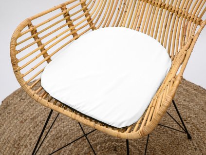 Poduszka na krzesło Standard biała