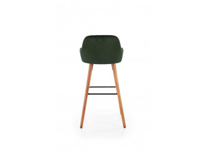 Zielone krzesło barowe MANO 93