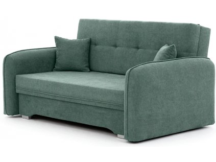 Rozkładana sofa 2-miejscowa LAINE, zielona